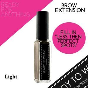 2 X Ready To Wear BROW EXTENSION - Fine Powder Spot Filler - LIGHT